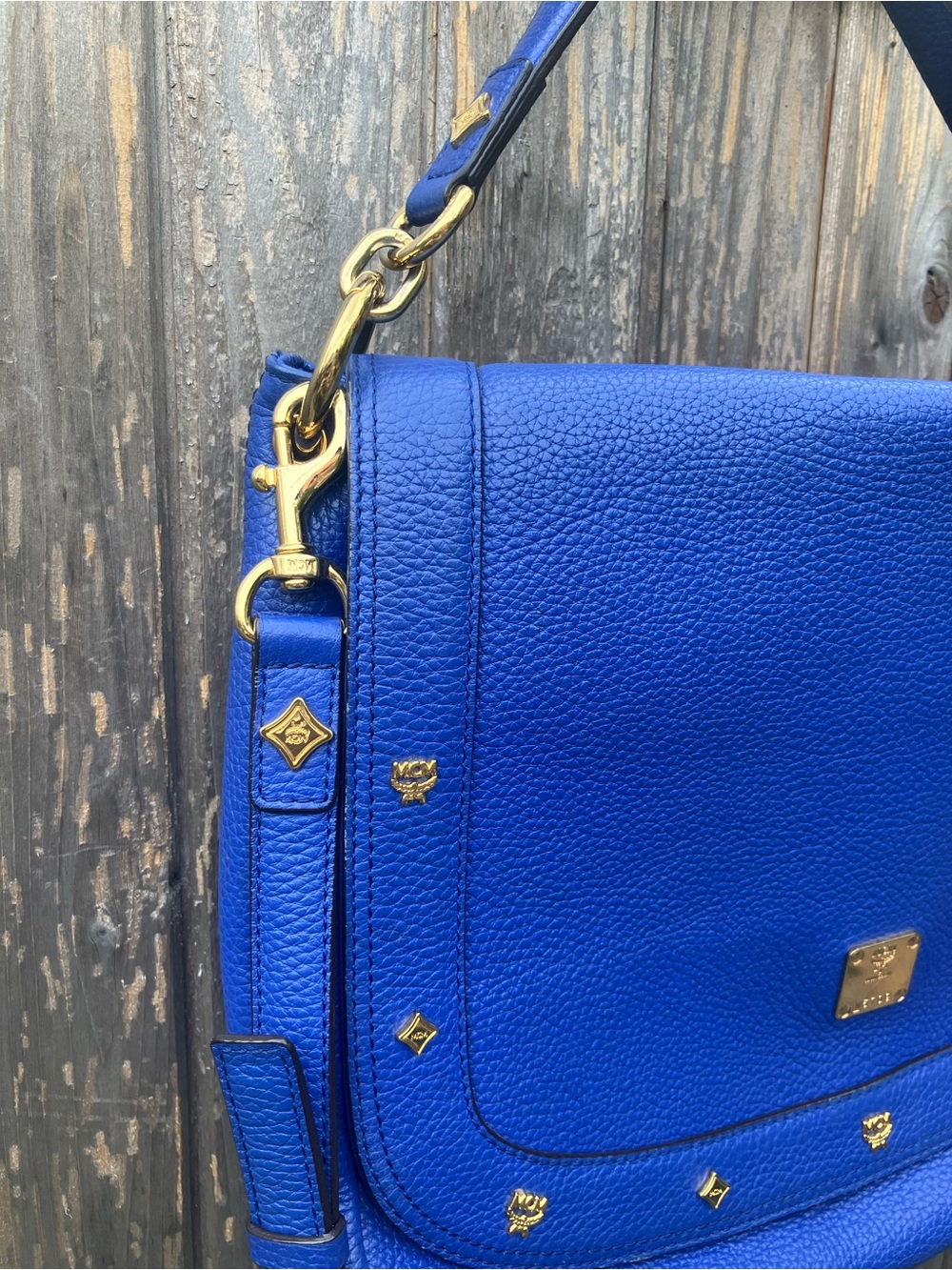Authentic cobalt blue MCM - Picture 2 of 15